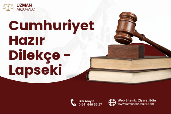 Cumhuriyet Hazır Dilekçe - Lapseki