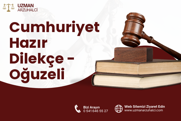 Cumhuriyet Hazır Dilekçe - Oğuzeli