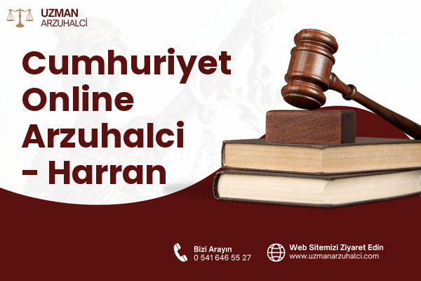 Cumhuriyet Online Arzuhalci - Harran