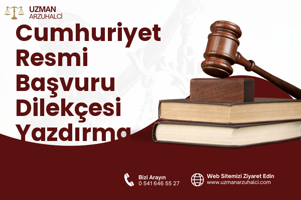 Cumhuriyet Resmi Başvuru Dilekçesi Yazdırma - Çukurca