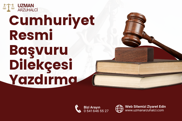 Cumhuriyet Resmi Başvuru Dilekçesi Yazdırma - Kurtalan