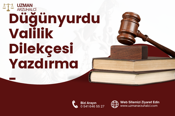 Düğünyurdu Valilik Dilekçesi Yazdırma - İskenderun