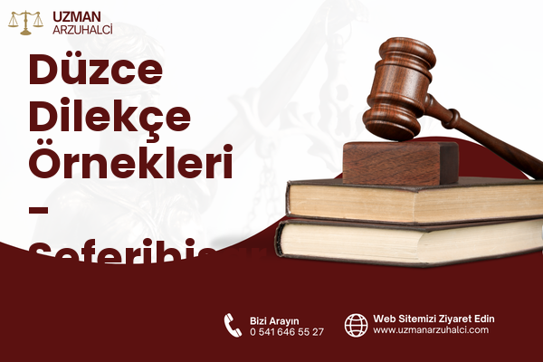 Düzce Dilekçe Örnekleri - Seferihisar