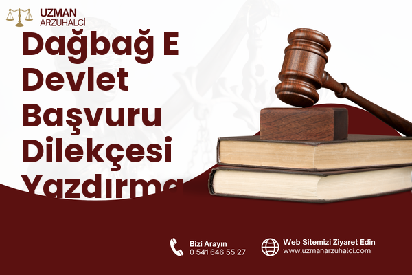 Dağbağ E Devlet Başvuru Dilekçesi Yazdırma - Finike