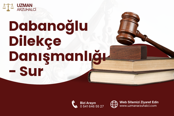 Dabanoğlu Dilekçe Danışmanlığı - Sur
