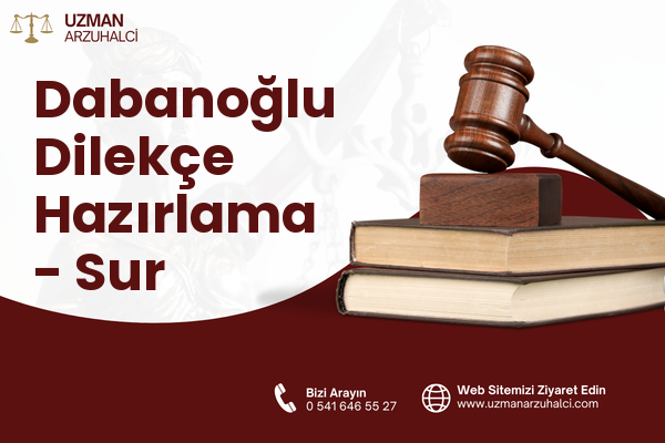 Dabanoğlu Dilekçe Hazırlama - Sur