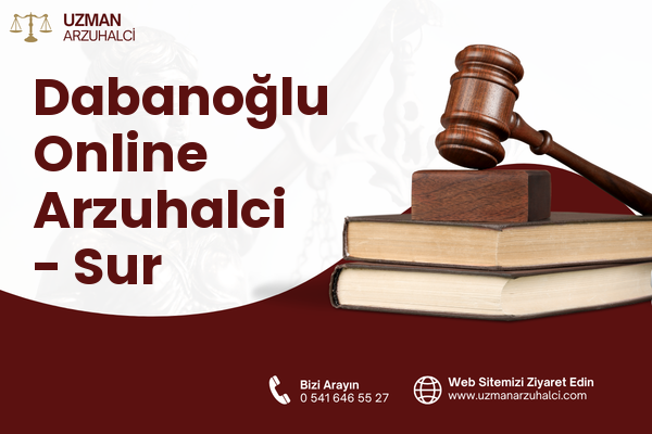 Dabanoğlu Online Arzuhalci - Sur