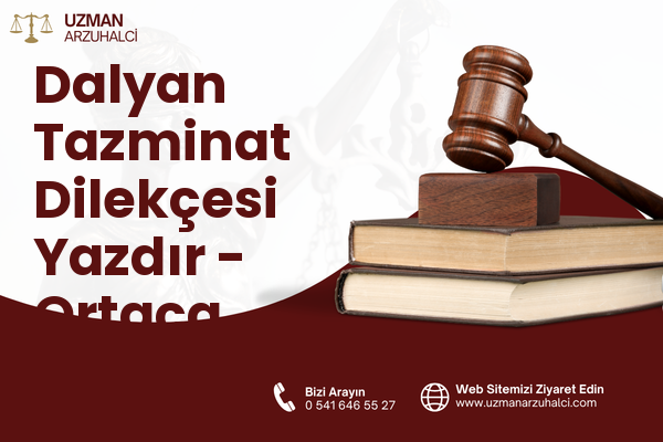 Dalyan Tazminat Dilekçesi Yazdır - Ortaca