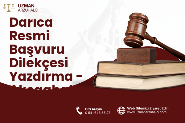 Darıca Resmi Başvuru Dilekçesi Yazdırma - Akçaabat