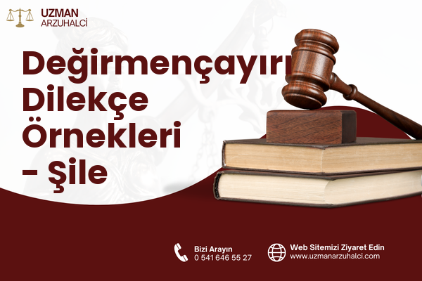 Değirmençayırı Dilekçe Örnekleri - Şile