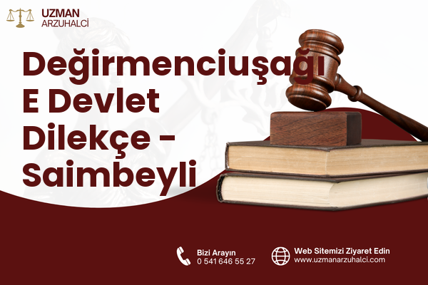 Değirmenciuşağı E Devlet Dilekçe - Saimbeyli