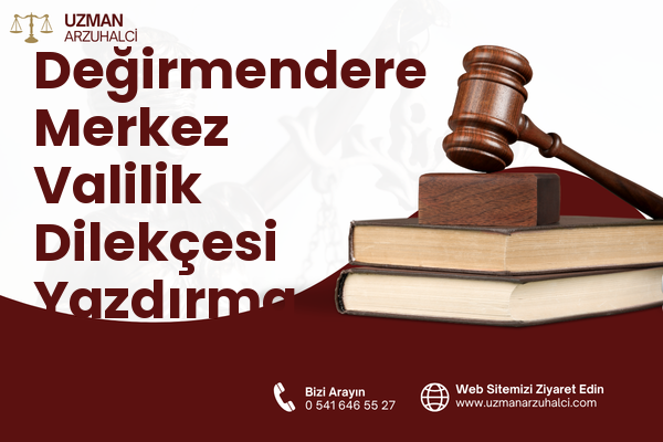 Değirmendere Merkez Valilik Dilekçesi Yazdırma - Gölcük