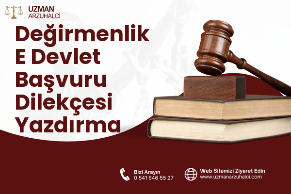 Değirmenlik E Devlet Başvuru Dilekçesi Yazdırma - Ermenek