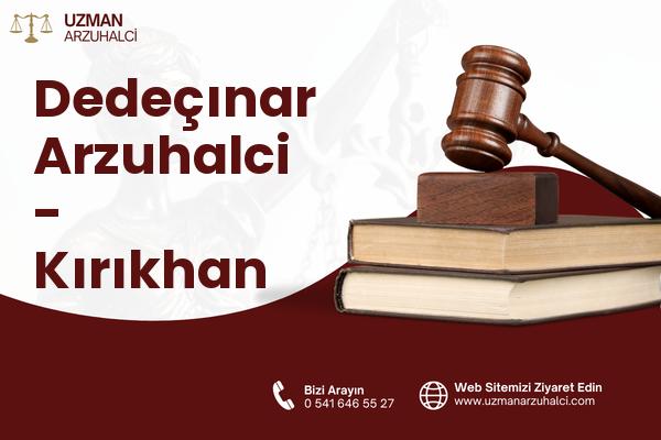 Dedeçınar Arzuhalci - Kırıkhan