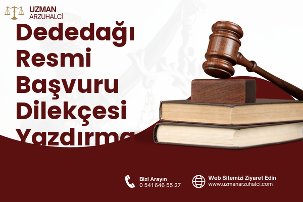 Dededağı Resmi Başvuru Dilekçesi Yazdırma - Bafra