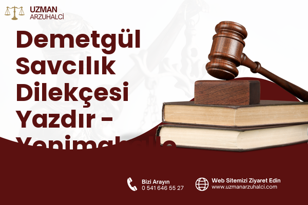 Demetgül Savcılık Dilekçesi Yazdır - Yenimahalle