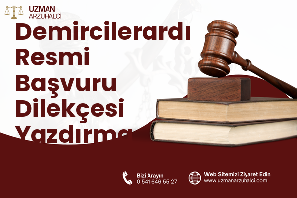 Demircilerardı Resmi Başvuru Dilekçesi Yazdırma - Merkez