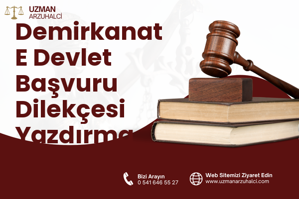 Demirkanat E Devlet Başvuru Dilekçesi Yazdırma - Kiğı