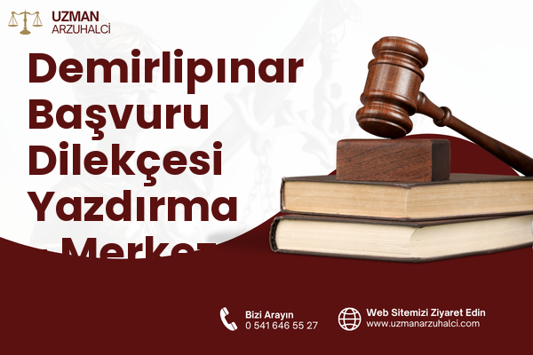 Demirlipınar Başvuru Dilekçesi Yazdırma - Merkez