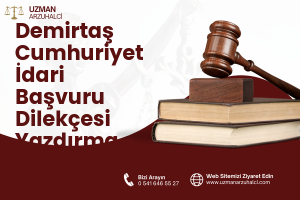 Demirtaş Cumhuriyet İdari Başvuru Dilekçesi Yazdırma - Osmangazi