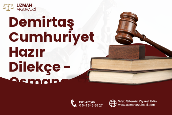 Demirtaş Cumhuriyet Hazır Dilekçe - Osmangazi