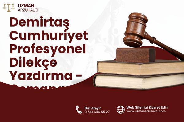 Demirtaş Cumhuriyet Profesyonel Dilekçe Yazdırma - Osmangazi