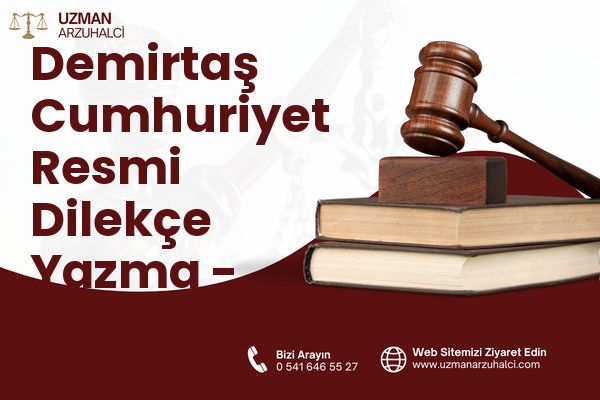 Demirtaş Cumhuriyet Resmi Dilekçe Yazma - Osmangazi