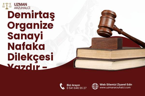 Demirtaş Organize Sanayi Nafaka Dilekçesi Yazdır - Osmangazi