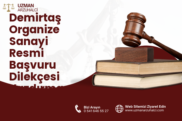 Demirtaş Organize Sanayi Resmi Başvuru Dilekçesi Yazdırma - Osmangazi