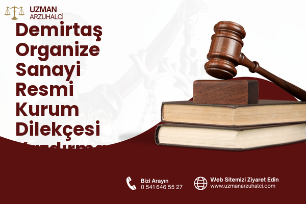 Demirtaş Organize Sanayi Resmi Kurum Dilekçesi Yazdırma - Osmangazi