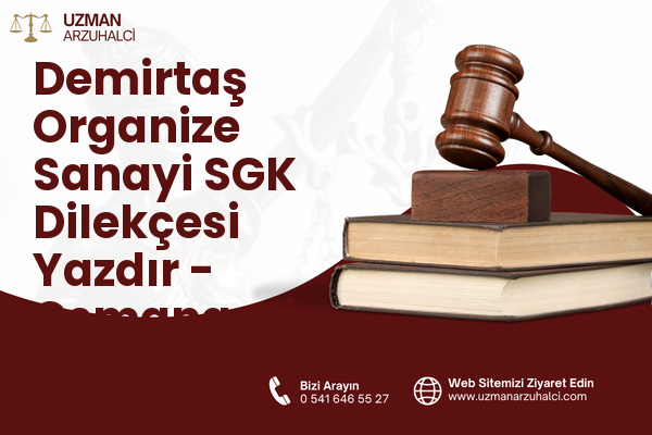 Demirtaş Organize Sanayi SGK Dilekçesi Yazdır - Osmangazi