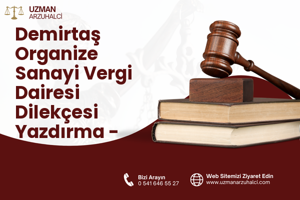 Demirtaş Organize Sanayi Vergi Dairesi Dilekçesi Yazdırma - Osmangazi