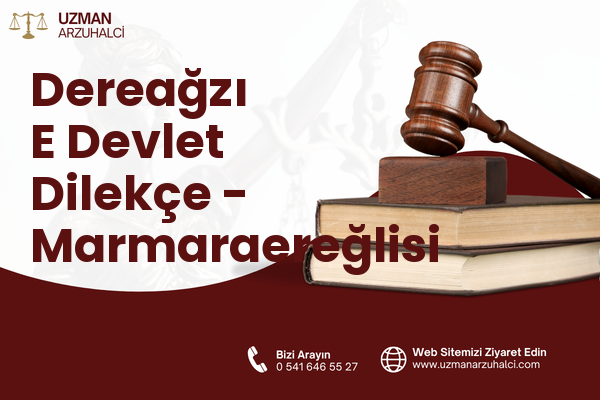 Dereağzı E Devlet Dilekçe - Marmaraereğlisi