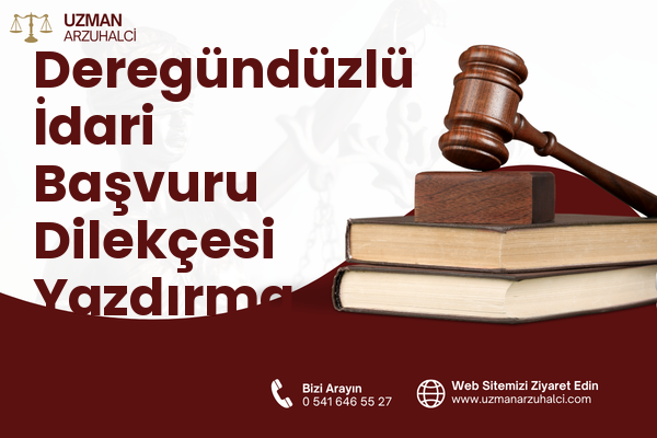 Deregündüzlü İdari Başvuru Dilekçesi Yazdırma - Çorlu