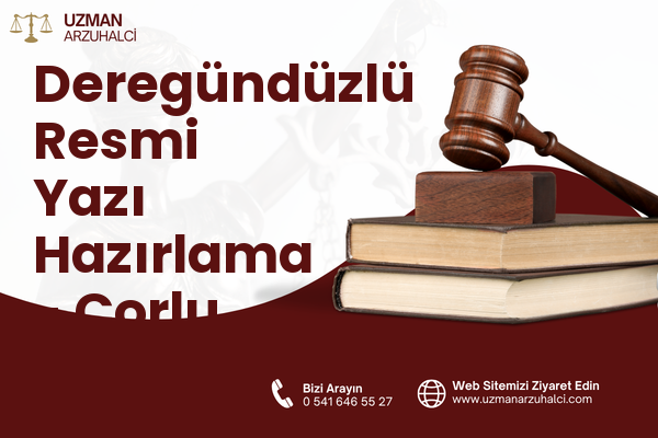 Deregündüzlü Resmi Yazı Hazırlama - Çorlu