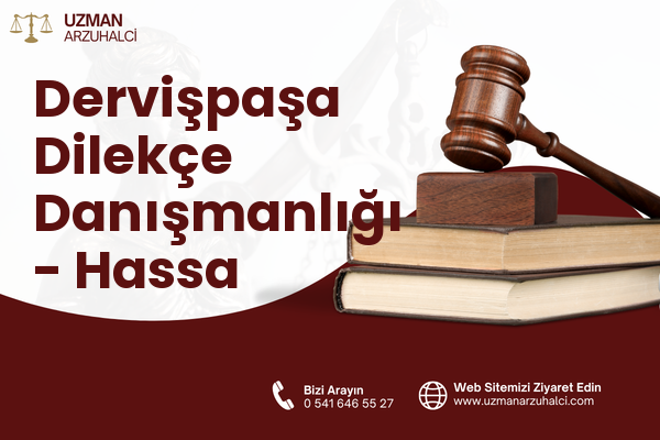 Dervişpaşa Dilekçe Danışmanlığı - Hassa