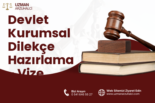 Devlet Kurumsal Dilekçe Hazırlama - Vize