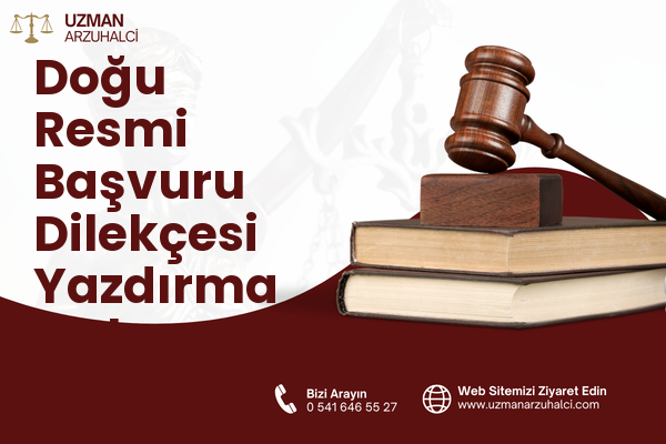 Doğu Resmi Başvuru Dilekçesi Yazdırma - Akçadağ