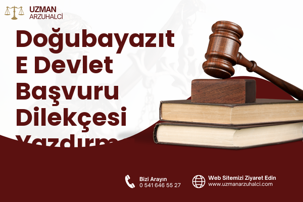 Doğubayazıt E Devlet Başvuru Dilekçesi Yazdırma