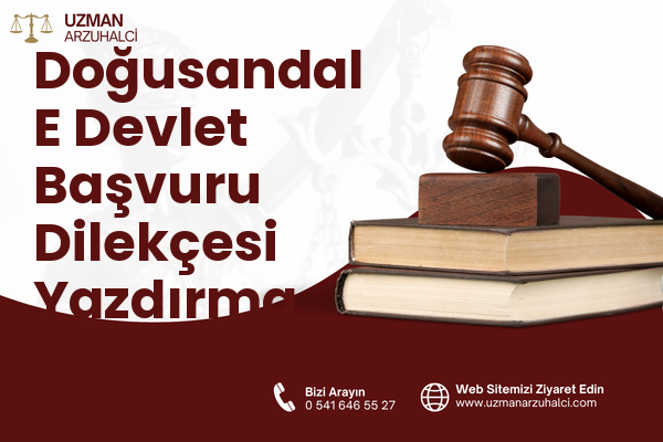 Doğusandal E Devlet Başvuru Dilekçesi Yazdırma - Erdemli