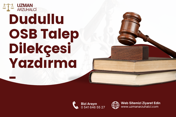 Dudullu OSB Talep Dilekçesi Yazdırma - Ümraniye