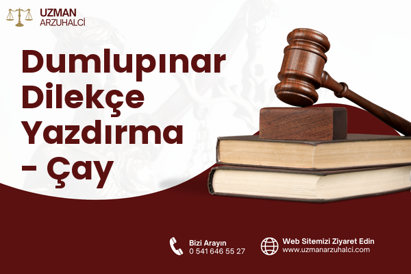 Dumlupınar Dilekçe Yazdırma - Çay