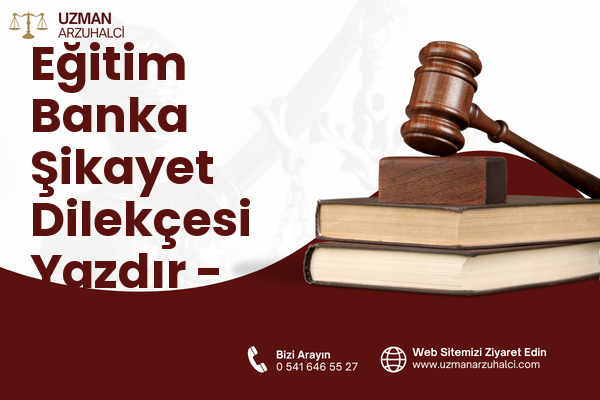 Eğitim Banka Şikayet Dilekçesi Yazdır - Balçova