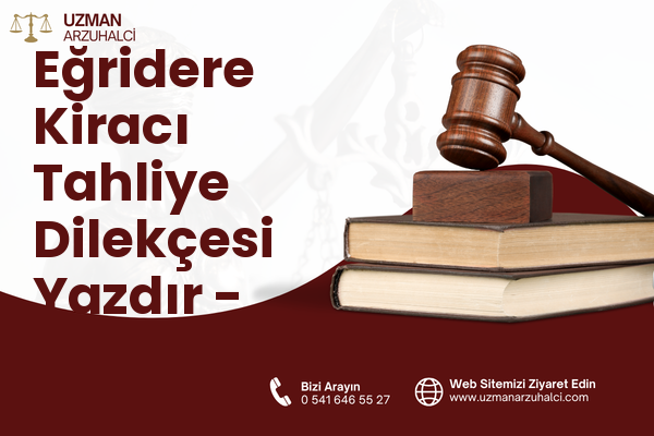 Eğridere Kiracı Tahliye Dilekçesi Yazdır - Bornova