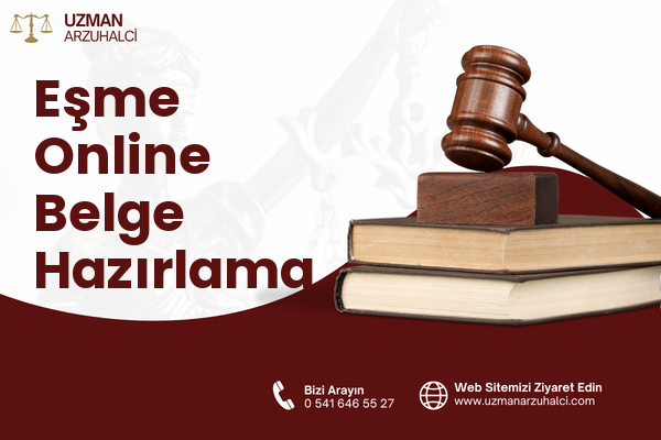 Eşme Online Belge Hazırlama
