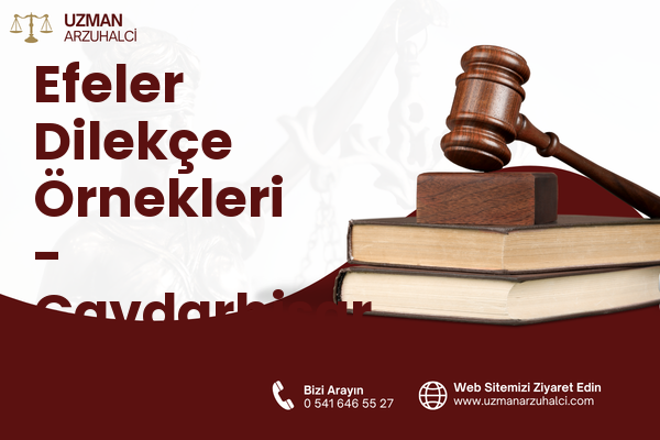 Efeler Dilekçe Örnekleri - Çavdarhisar