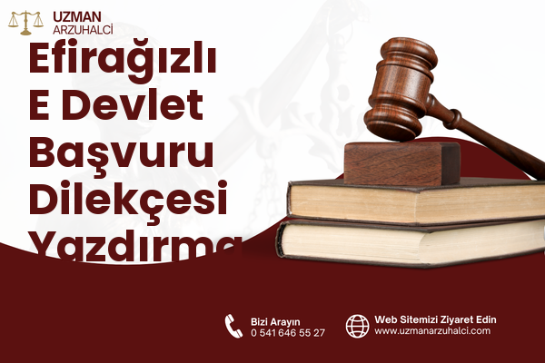 Efirağızlı E Devlet Başvuru Dilekçesi Yazdırma - Andırın