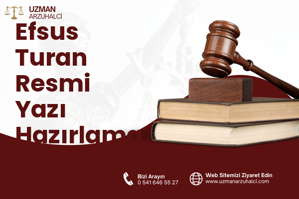 Efsus Turan Resmi Yazı Hazırlama - Afşin