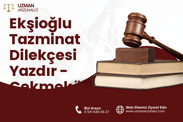 Ekşioğlu Tazminat Dilekçesi Yazdır - Çekmeköy