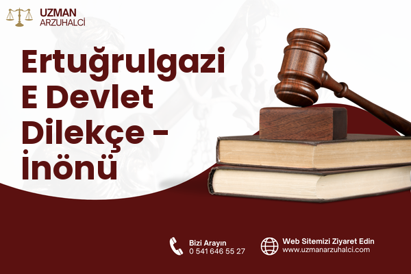 Ertuğrulgazi E Devlet Dilekçe - İnönü